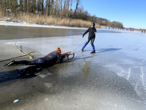 NSV'er Bart in actie