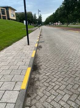 parkeren parallel aan Wijchenseweg