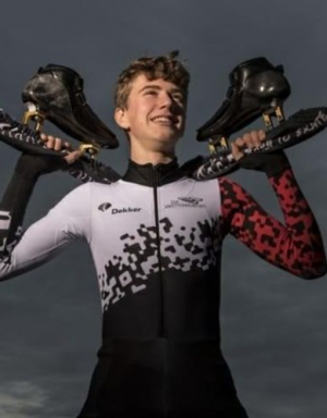 NSV'er Stan Rijksen shorttrack