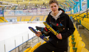 NSV'er Teun Boer - shorttrack