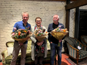 Aftredende bestuursleden