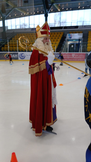 Sint op het ijs!