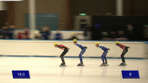 Teun Boer aan de leiding